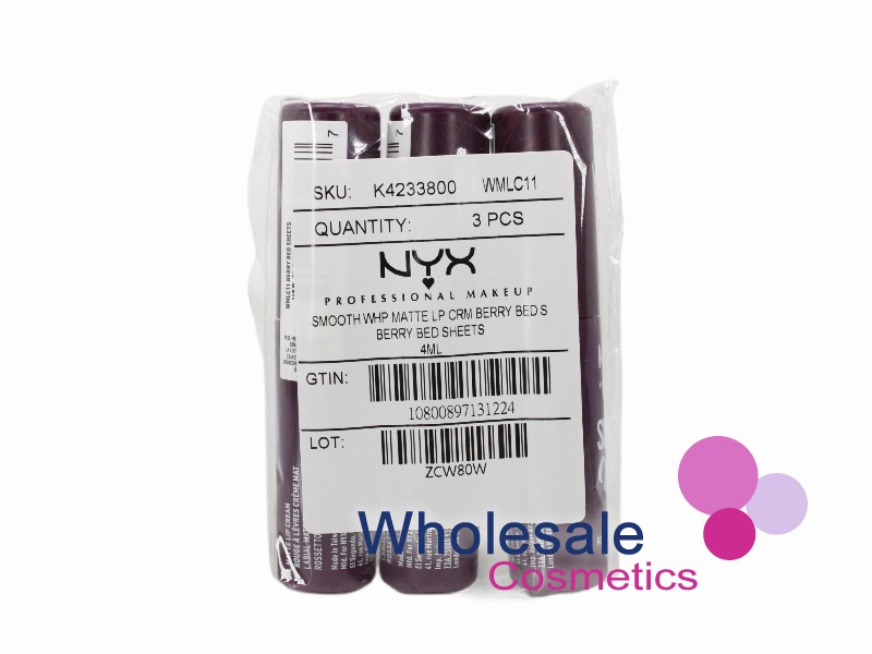 9 x NYX Professional Makeup Smooth Whip Matte Lip Cream - 11 BERRY BED SHEETS